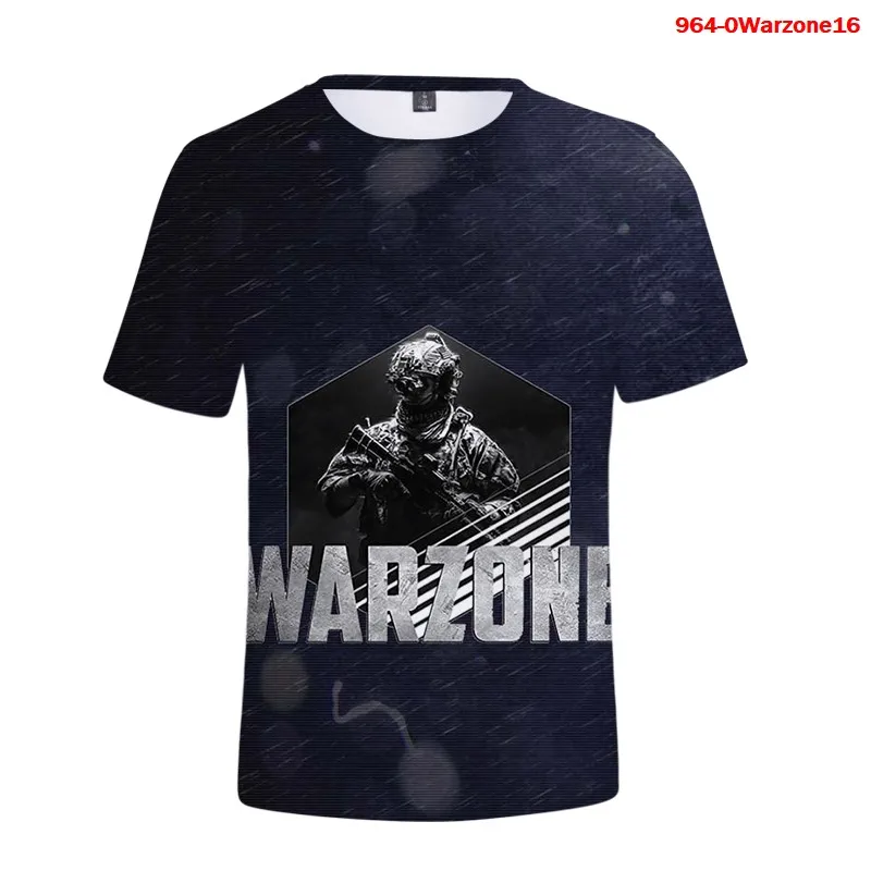 

New 3d T Shirt Call of Duty Warzone Men Tshirt Summer Oversized Short Sleeve Hip Pop Streetwear Call of Duty Warzone Women Tops