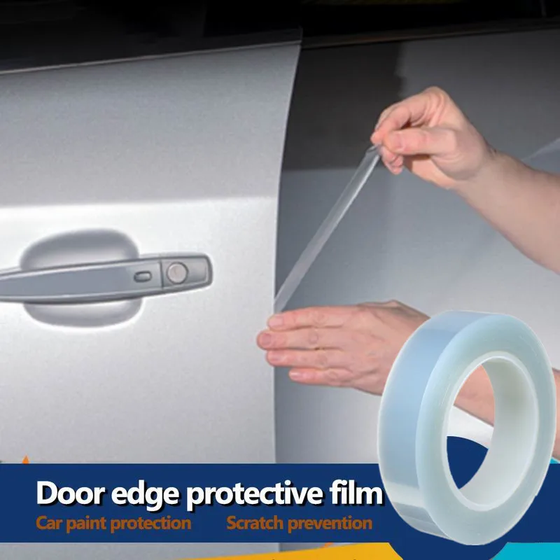 

1.5*5CM Car Stickers Car Door Sill Sticker Protector Multifunction Nano Tape Auto Bumper Strip Protect Scratchproof Accessories