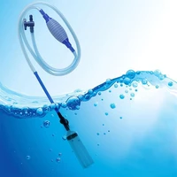 aquarium half automatic water changer siphon pump gravel suction cleaner tool clean wash sand aquarium accessories