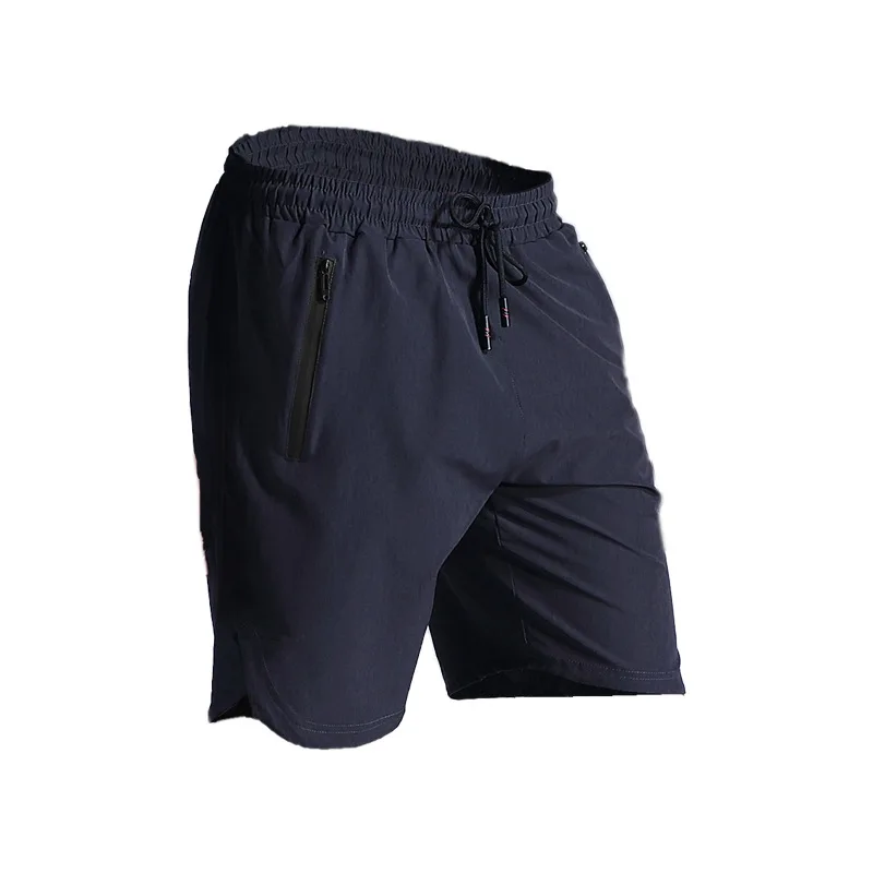 

Men Running Shorts with zipper pocket Summer Thin comfort Quick Dry Fitness Bodybuilding Gym Sport Shorts Training Short Pants