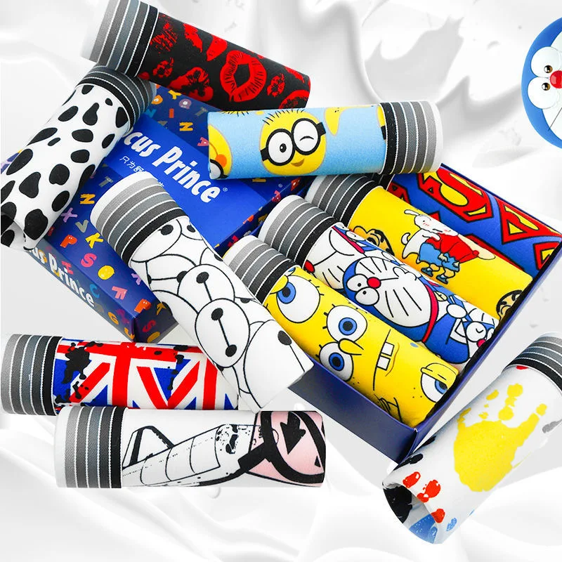 Трусы мужские цвет в ассортименте M L XL XXL XXXL 5 шт./лот | Мужская одежда