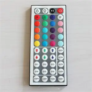 

44 Keys LED Strip IR Remote Controller Fancy Wireless RGB LED Strip Controler For 3528 5050 RGB SMD LED Strip Light with Battery