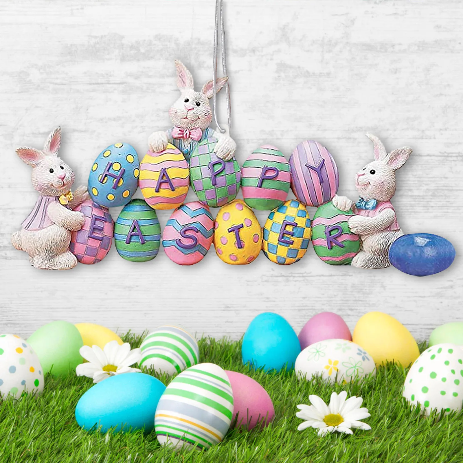 

Easter Decorations Easter Party Bunny Easter Eggs Decorations Home Decoration