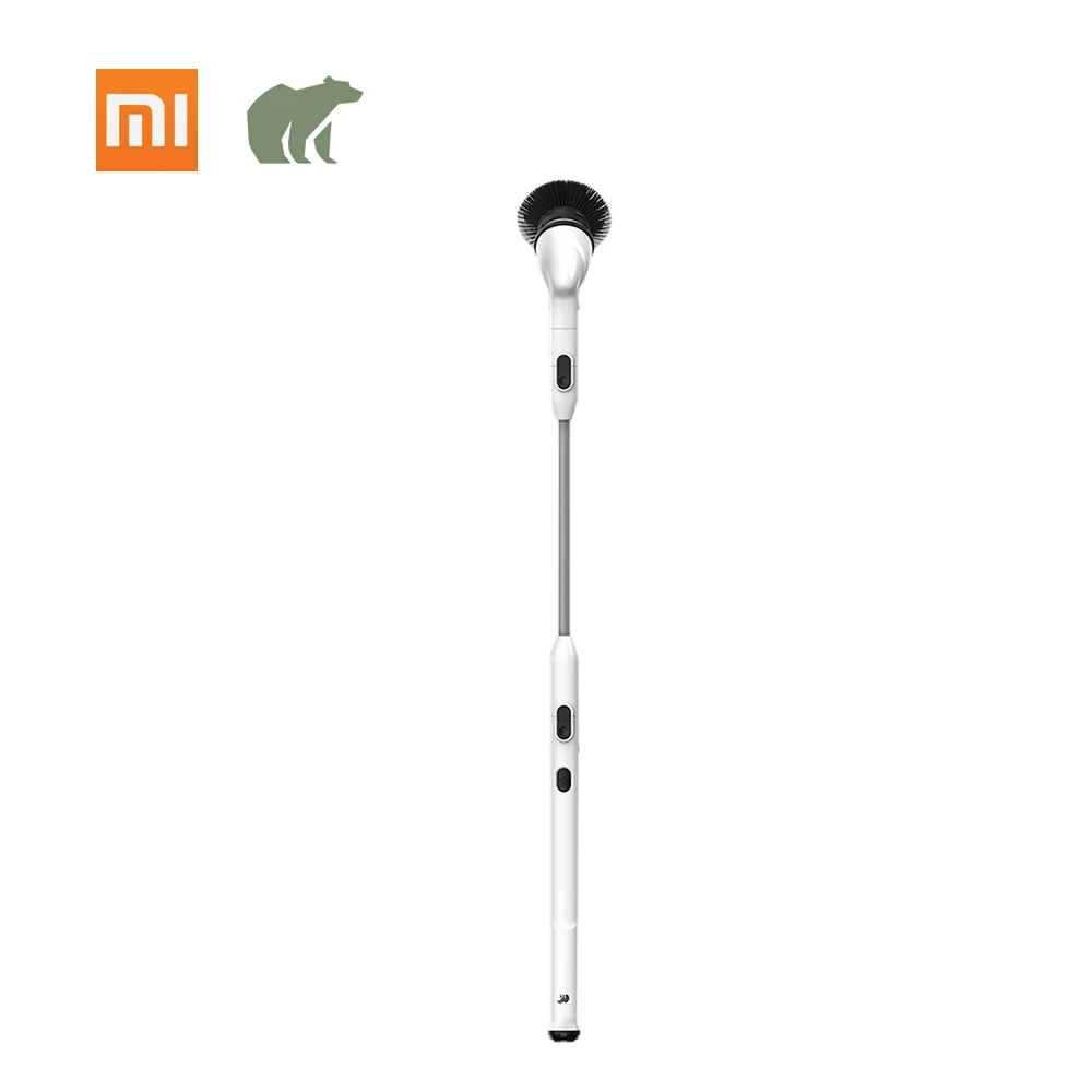 Xiaomi Mijia Shunzao беспроводной ручной очиститель с удлиненным стержнем 3 щетки Электрическая Портативная стиральная машина для дома и ванной комнаты