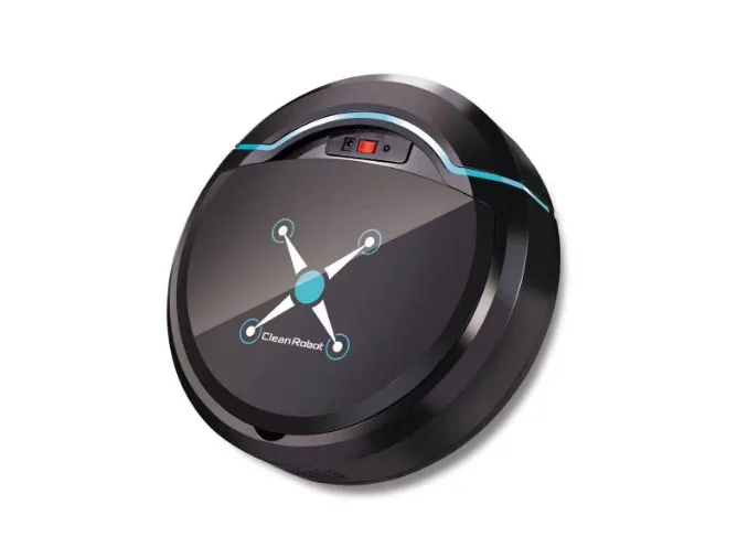 Робот пылесос для уборки дома автоматический умный пола с пультом ДУ сухой и