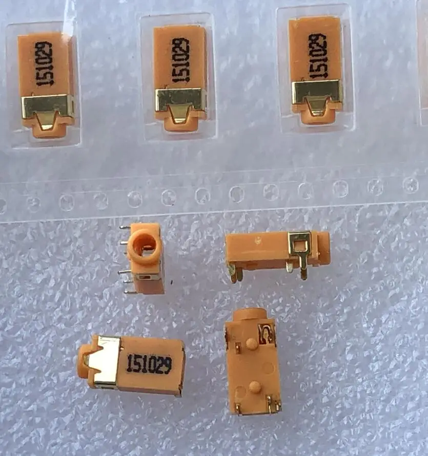 (5 шт.) 2 5 мм позолоченный разъем для наушников сбалансированный аудио гнездо 5p