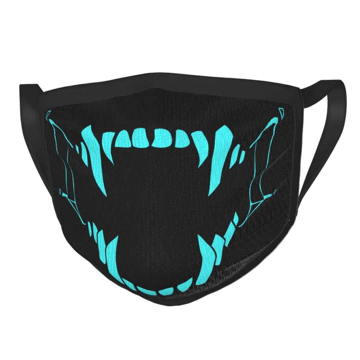 

Neon Neon Jaws Oni Monster Reusable Face Mask Anti Haze Mask Protection Mask Respirator Mouth Muffle