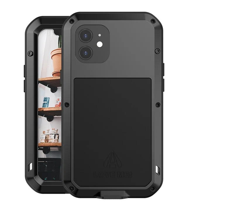 Водонепроницаемый ударопрочный грязеотталкивающий чехол для iPhone 12 mini 11 Pro Max XS XR X