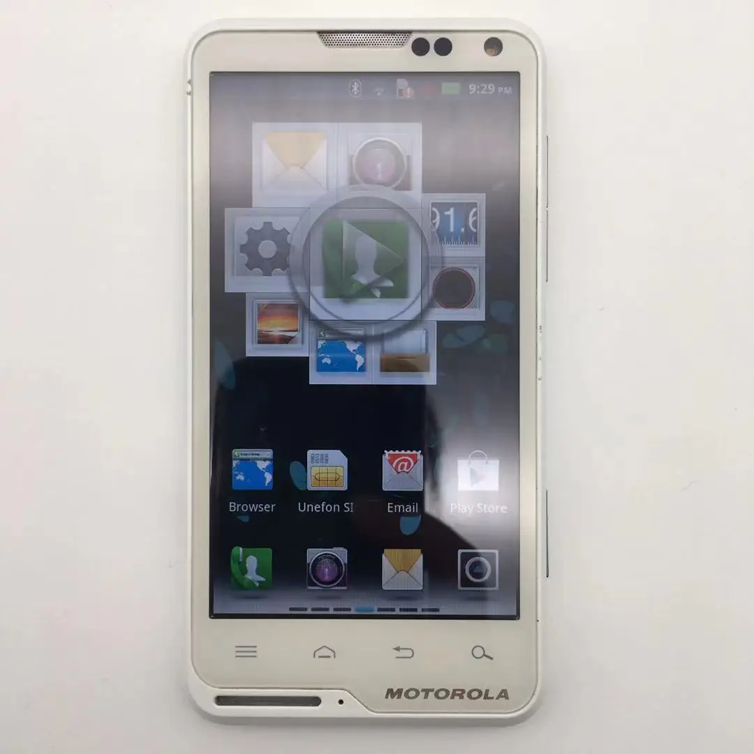 100% Оригинальный разблокированный Motorola XT615 телефон Android 4 0 &quotсенсорный экран 1 Гб