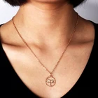 Цепочка Стрекоза Seblasy Женская круглая, ожерелье с подвесками в простом стиле, вечернее Ювелирное Украшение для подарка