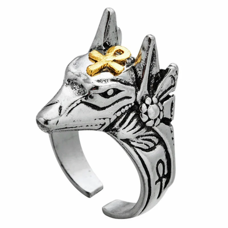 

Кольцо для самозащиты из нержавеющей стали, кольцо для защиты суставов волка в ретро стиле, мужское и женское защитное кольцо для выживания,...