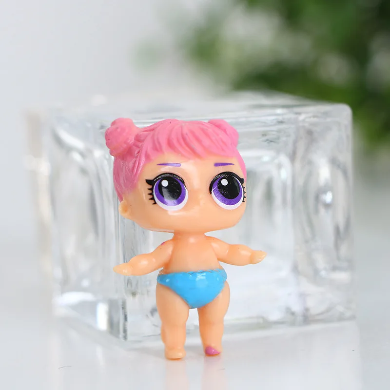 8 шт./лот куклы для девочек фигурки 3-4 см детские игрушки принцессы бикини