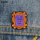 Брошка на рубашку и рубашку XEDZ, с деревянной рамкой, волшебное зеркало, брошка на лацканы