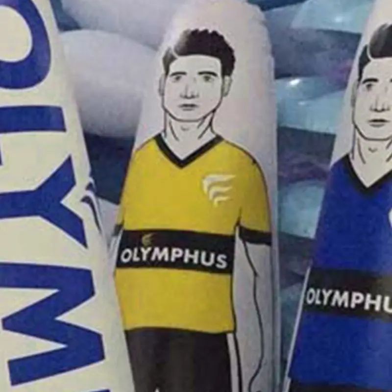 

Adults Inflatable Football Training Goal Keeper Tumbler Air Soccer Train Dummy