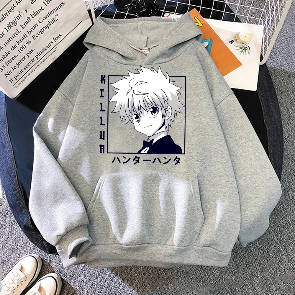 Женская толстовка с капюшоном в стиле аниме Hunter x | одежда