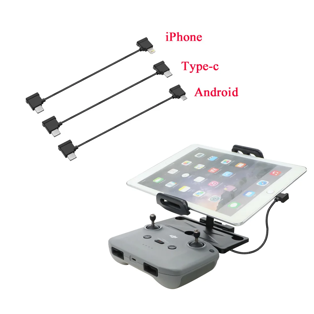 30 см 1 м Mavic Air 2/Mini 2 Дрон пульт дистанционного управления микро Тип USB C IOS кабель