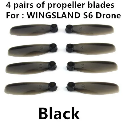 as the picture shows Для Wingsland S6 Радиоуправляемый Дрон полный комплект запасная часть батарея/лопасть пропеллера/Светодиодный прожектор пуля мяч и т. д. аксессуары - Цвет: as the picture shows