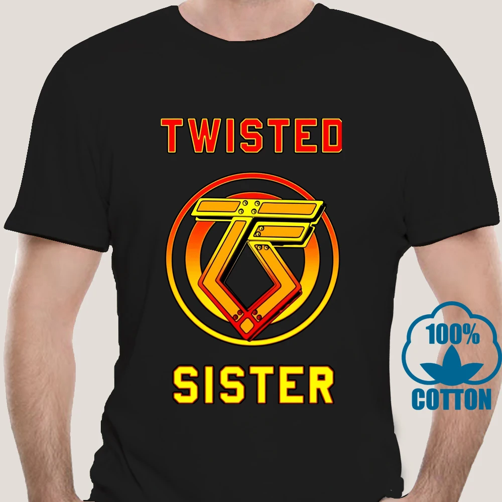 Футболка из тяжелого металла 7667D Twisted Sister You can Stop Rock N Roll | Мужская одежда