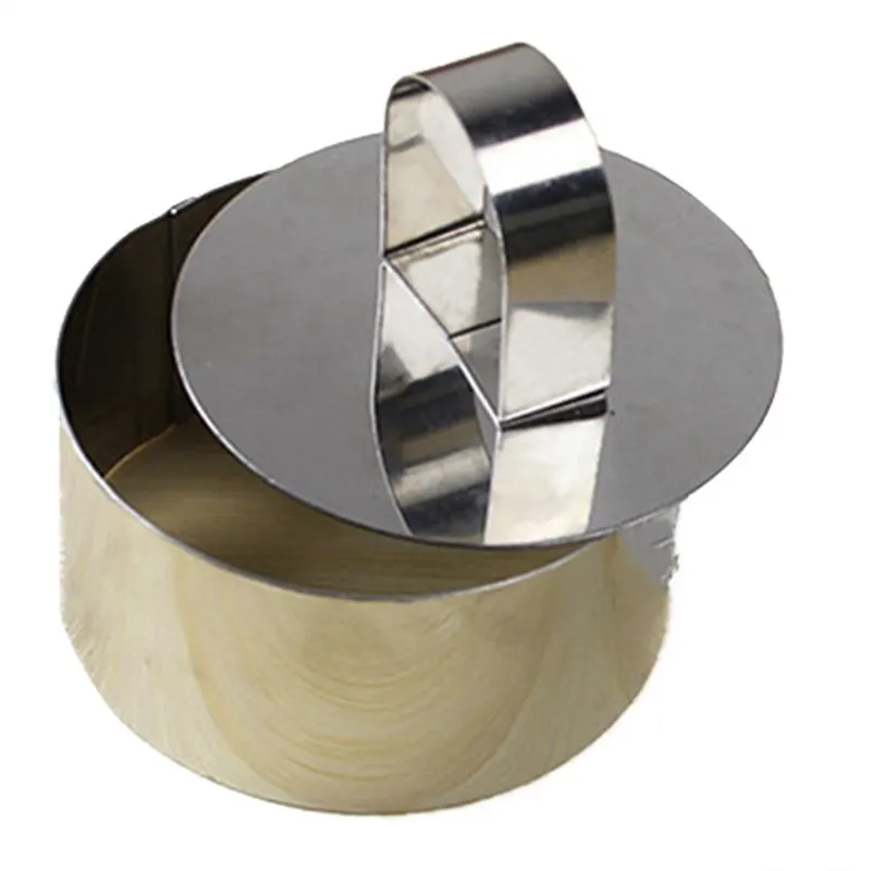 4 формы из нержавеющей стали форма кольцо для мусса торта многослойный слайсер