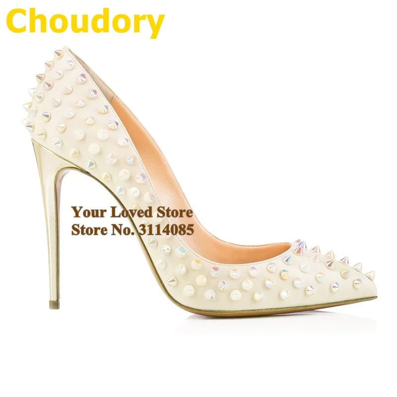 Розовые лакированные кожаные туфли Choudory туфли-лодочки на шпильках с заостренным