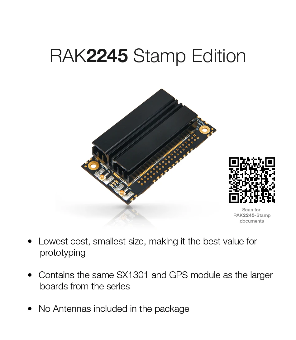 RAK Lora RAK2245 Pi HAT RAK831 SX1301 WisLink LoRa IoT шлюз концентратор модуль Raspberry Pi gps антенна iPEX Разъем
