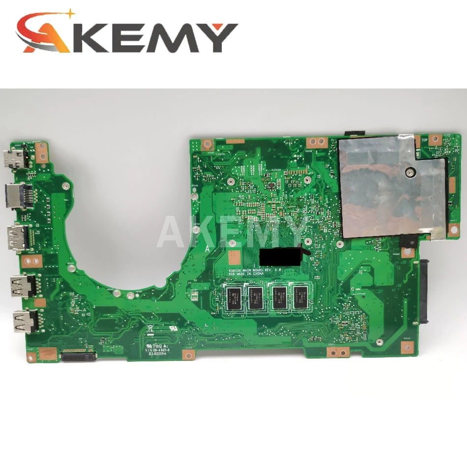 Akmey K501UXM материнская плата для ноутбука For Asus K501UW K501UQ GTX950M/4GB /I7-6500 CPU/4G-RAM/ DDR4 |