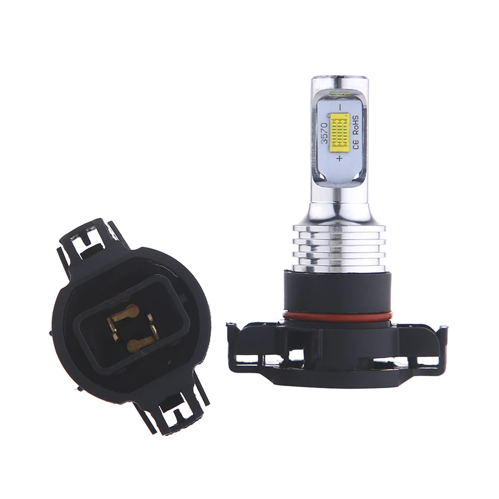 2 шт./компл. 2504 PSX24W светодиодный противотумансветильник фары дальнего света 35W 4000LM