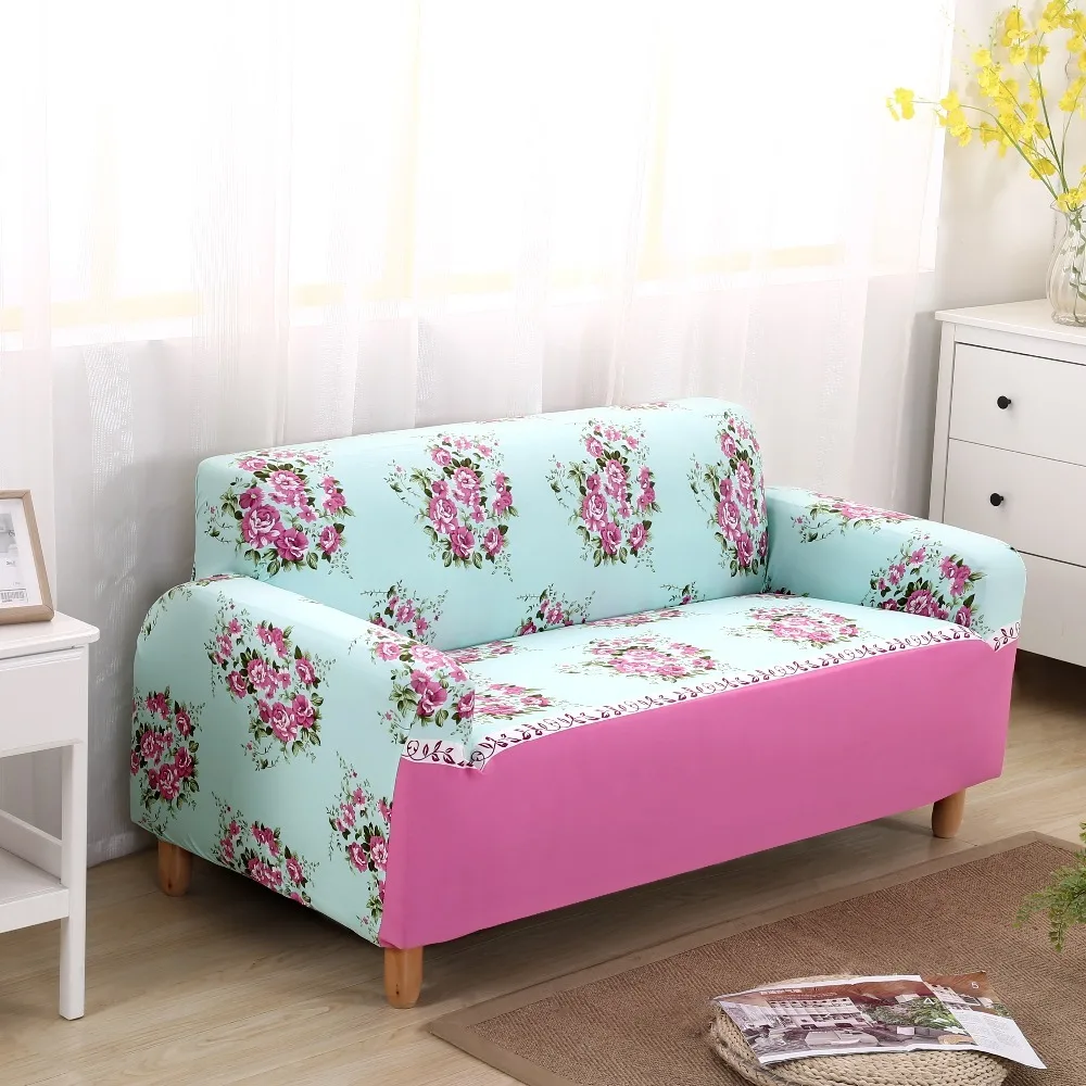 Детские штаны с геометрическим принтом чехол стрейч четыре сезона Диван Охватывает Протектор мебели полиэстер Loveseat крышка M L XL XXL XXXL XXXXL 1/2/3/4-seater