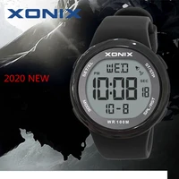 fashion men sports watches waterproof 100m outdoor fun hardlex mirror sumergible digital watch swimming wristwatch reloj hombre