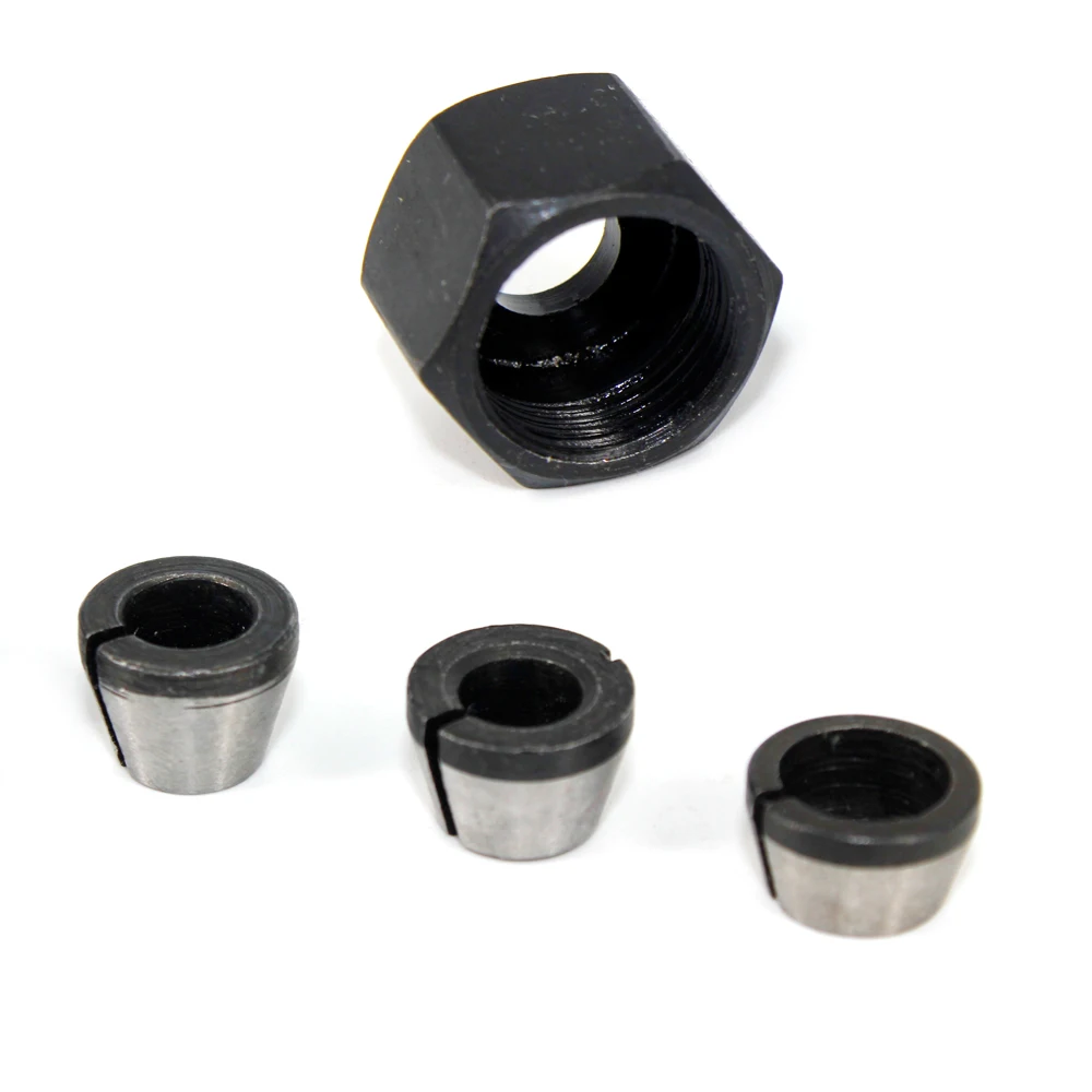 Online Lavie conjunto de mandril de pinça com máquina elétrica, 2 peças, 6mm, 6.35mm ou 8mm, acessórios para fresa, roteador