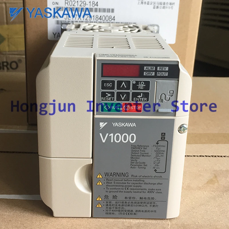 

Genuine Yaskawa V1000 AC control drive inverter 380V 7.5KW CIMR-VB4A0023FBA inverter for fan water pump