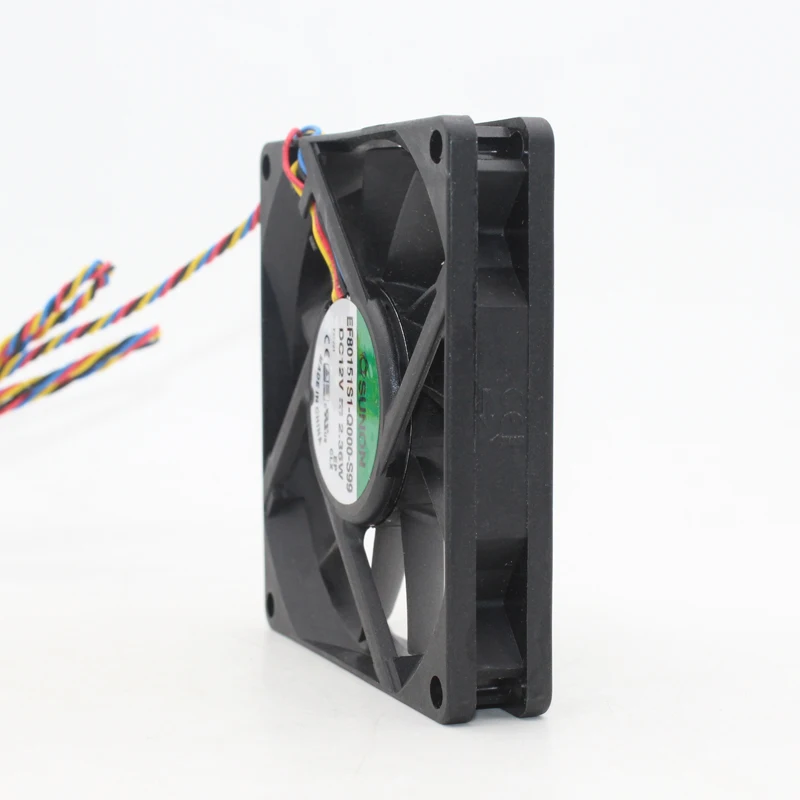 EF80151S1-Q000-S99 для SUNON 8015 12V 8CM 80mm четырехпроводной шасси PMW охлаждающий вентилятор |