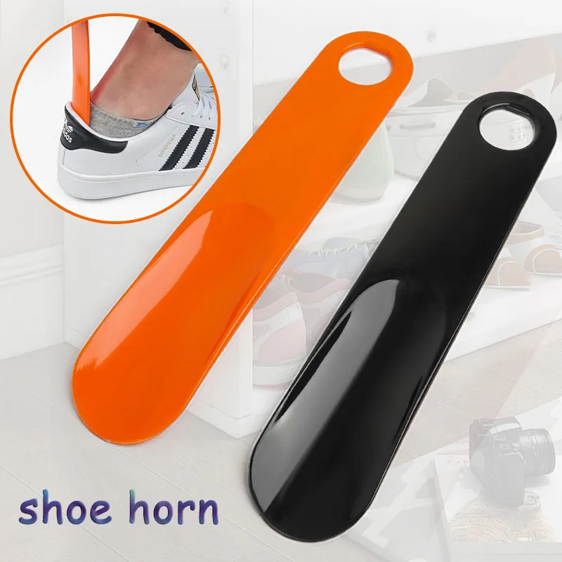 

1 pcs ABS shoe horn plastic shoehorn shoe artifact long handle shoe lifter shoe horne