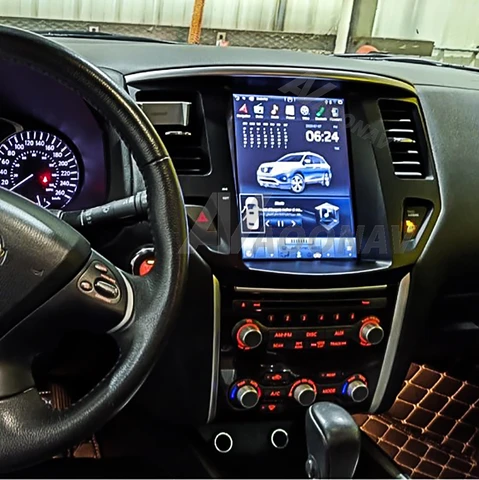 Автомобильный мультимедийный плеер, стерео-магнитола под управлением Android, с вертикальным экраном, для Nissan Pathfinder R52, SL, SV, 2013-2020, типоразмер 2 din