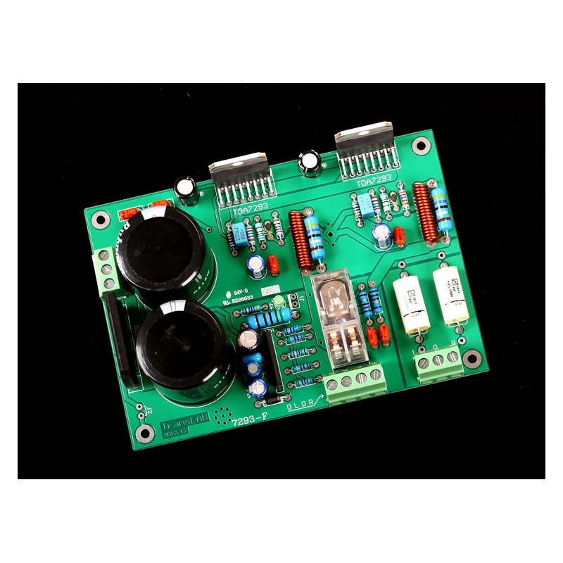 Двойная двухканальная Плата усилителя переменного тока 26 в 70 Вт * 2 TDA7293 с защитой