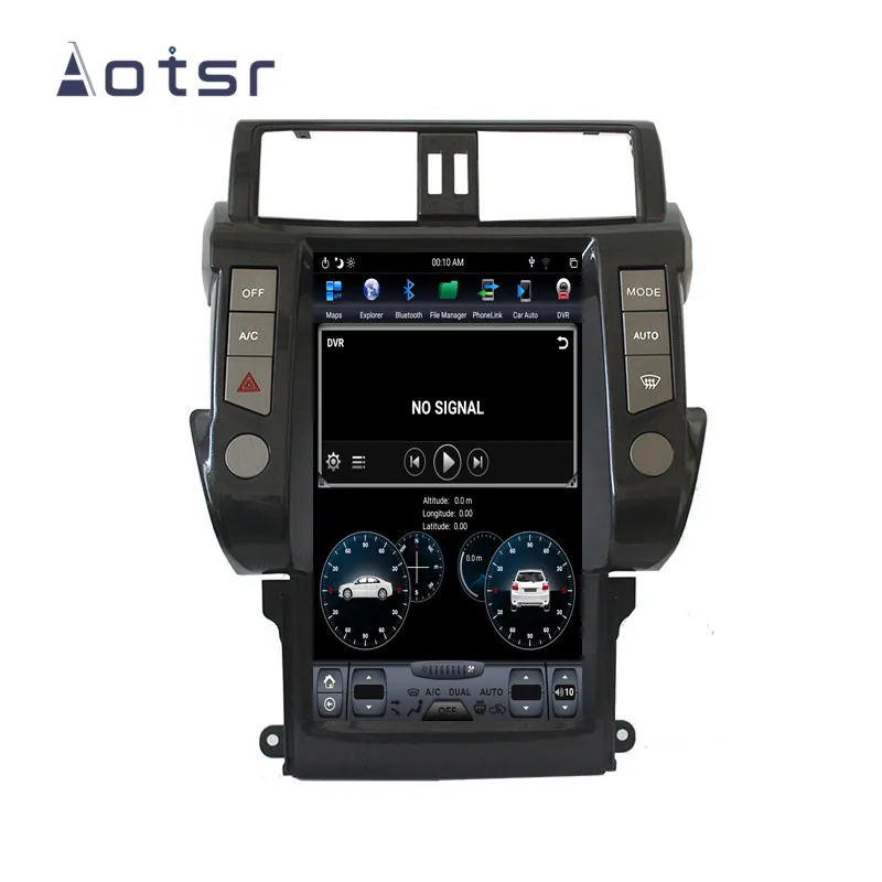 Автомобильный видеомагнитофон 13 6 дюймов Android 8 1 4 Гб ОЗУ в стиле Тесла GPS-навигация