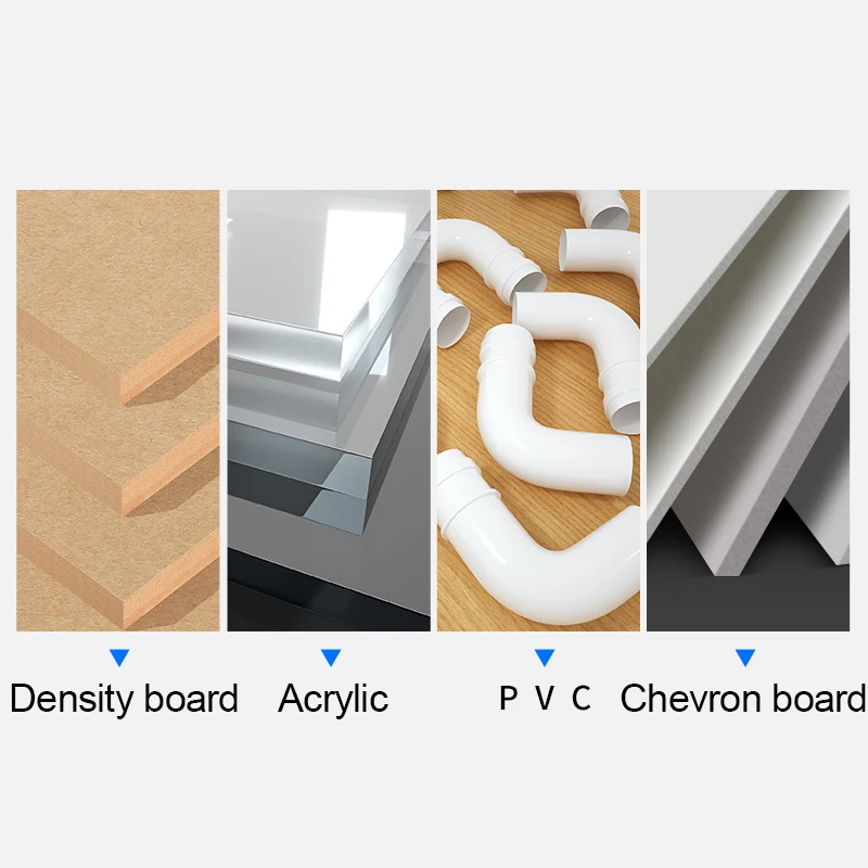 HUHAO Single Flute CNC Router Bits, Carbide Spiral End Mills, One Flute Milling Cutter for PVC, Wood, Plastic image 3