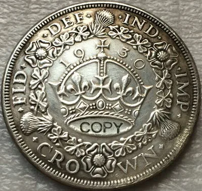 Копия UK COIN 1930-1934 с разными датами и 5 монетами | Дом сад