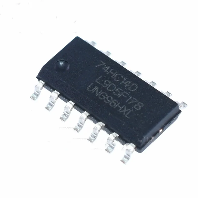 20 шт./лот новый SMD 74HC14D logic chip Non-gate CMOS Schmitt trigger 125NS SOP-14 | Электроника