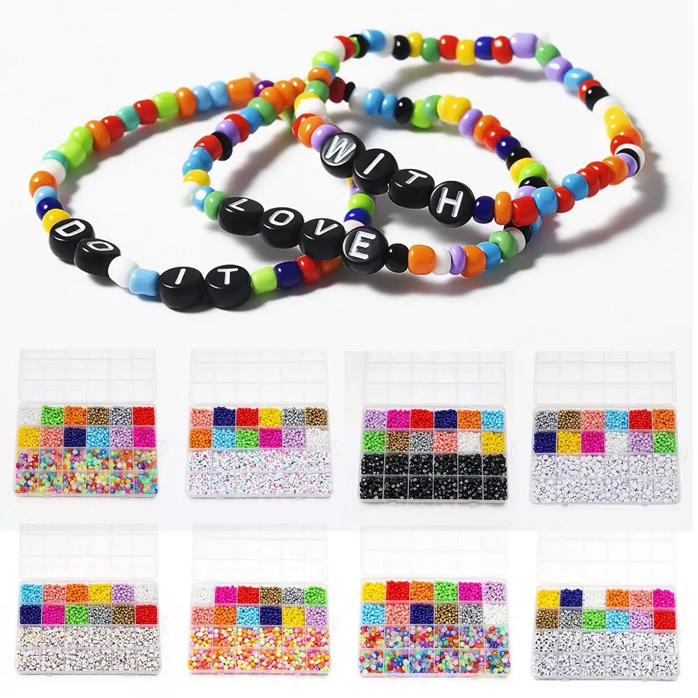 

New Scrapbook DIY Bracelet Handmade DIY Necklace Letter Beads Loose Spacer Bead Jewelry Making Alphabet Beads