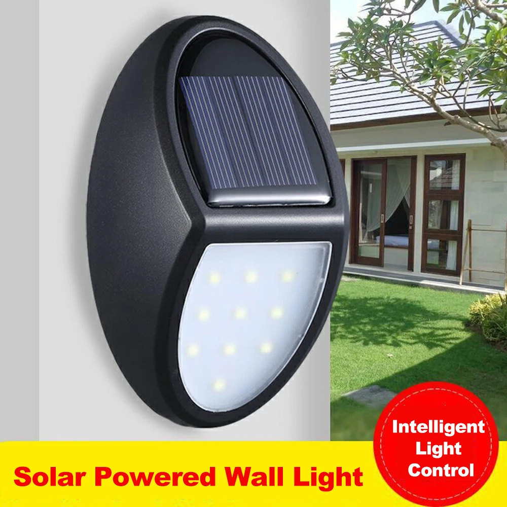 2019 новый стиль 10 светодиодный солнечный свет настенный светильник IP65