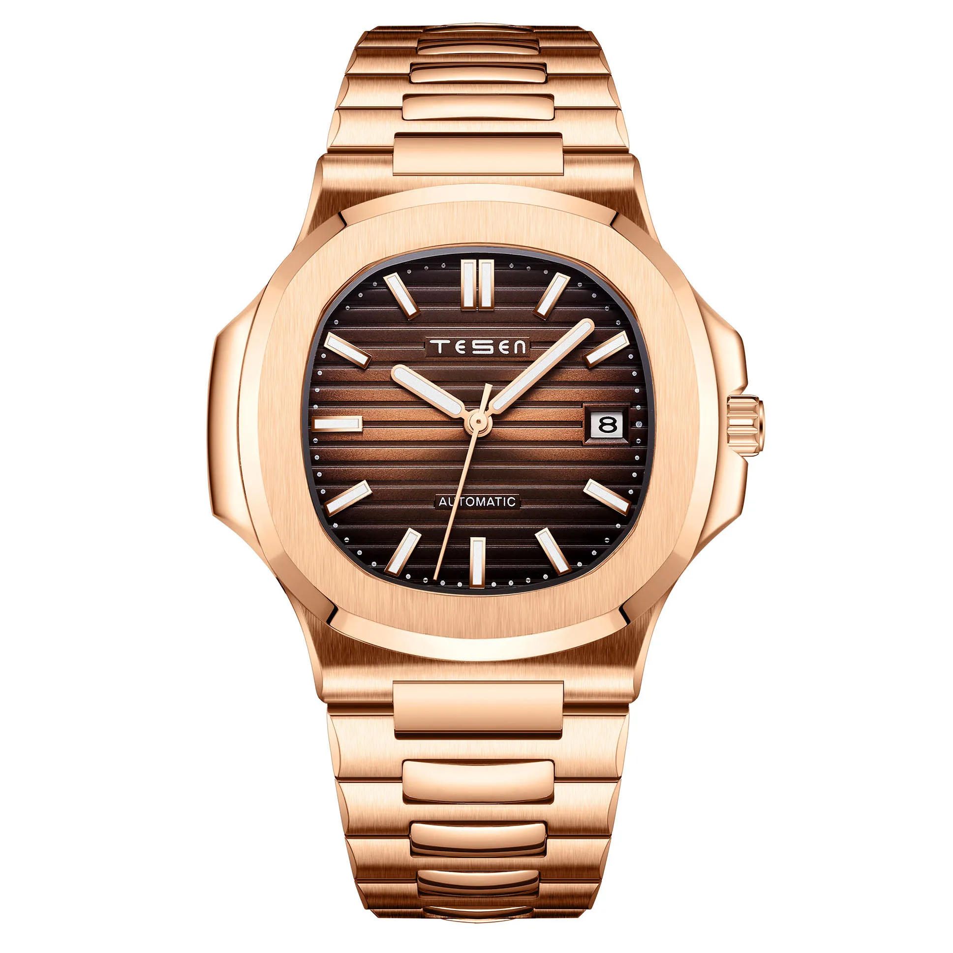 Для мужчин s часы TESEN лучший бренд класса люкс автоматические механические