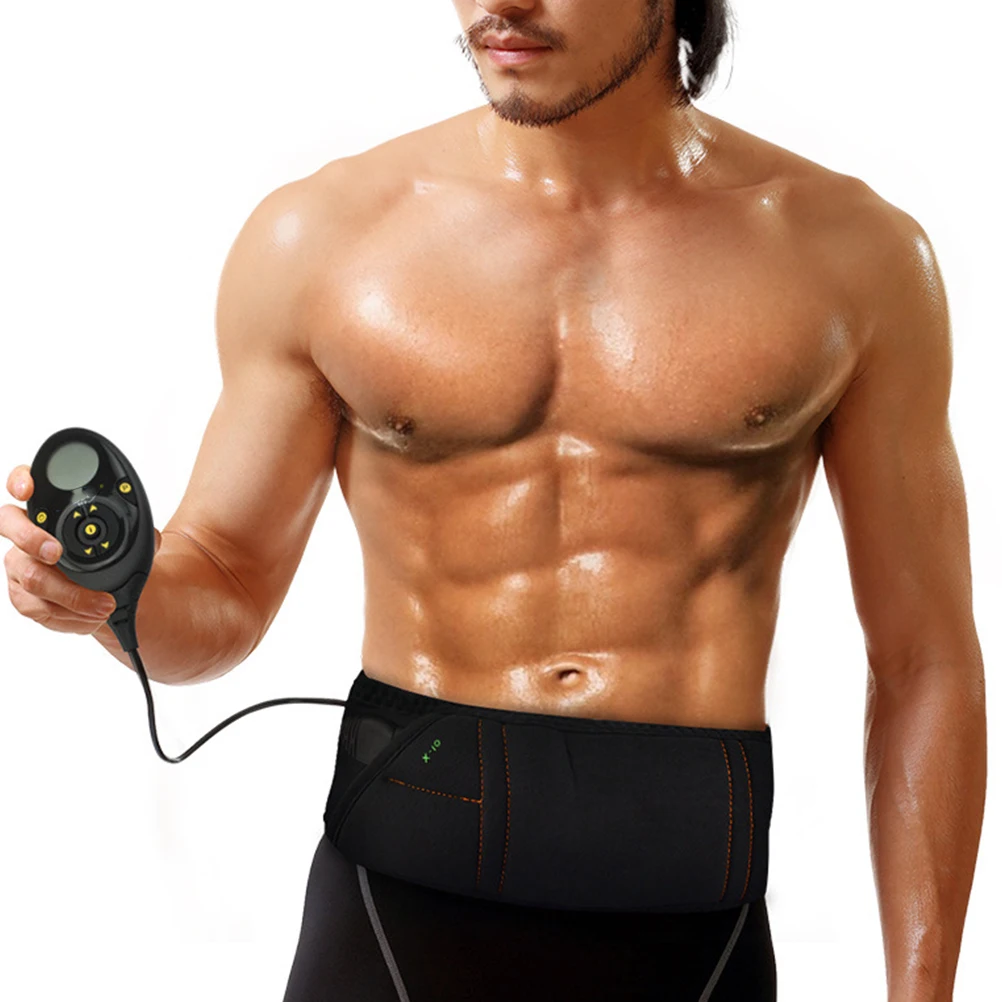 Электрический пояс для похудения живота вибрирующий массажер сжигание жира