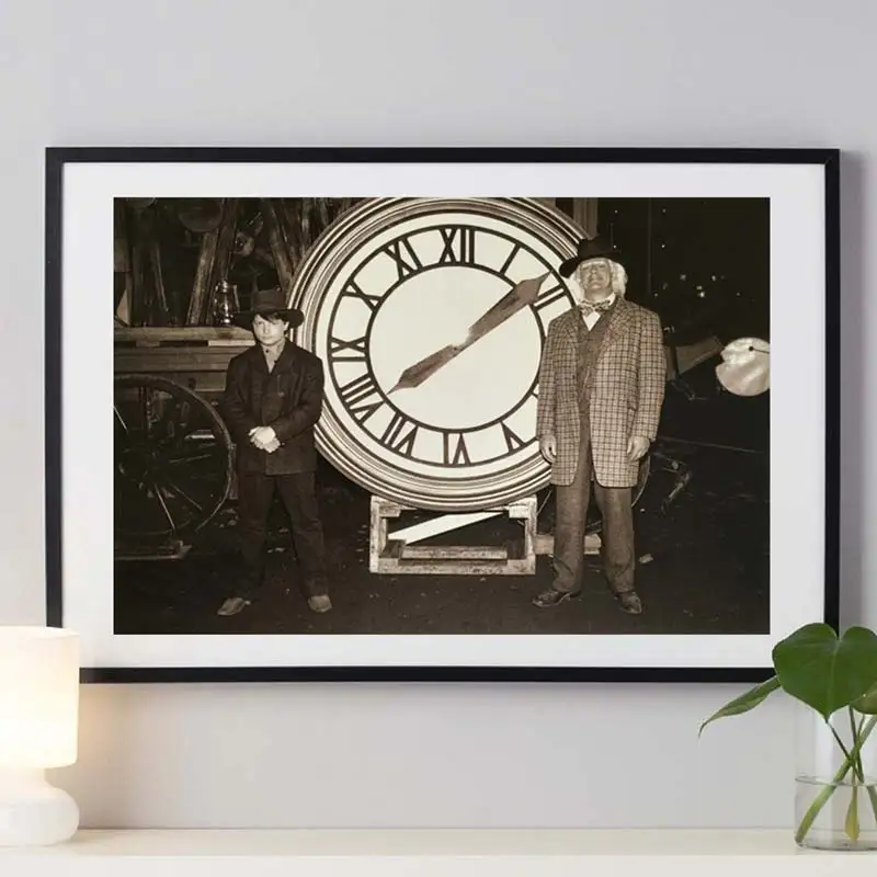 

Classic Movie "Back to the Future" Poster Print Alternative Film Retro Photo Vintage Style Wall Art Canvas Painting Home Decor