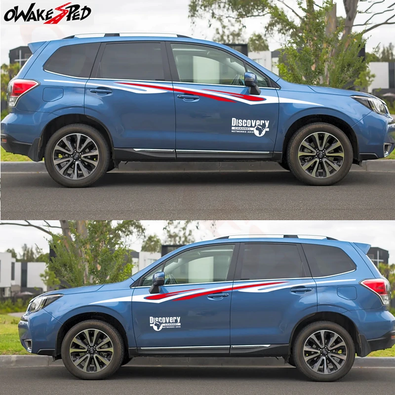 Для Subaru Forester Sport Stripes стикер s Автомобильная поясная линия Декор наклейка авто