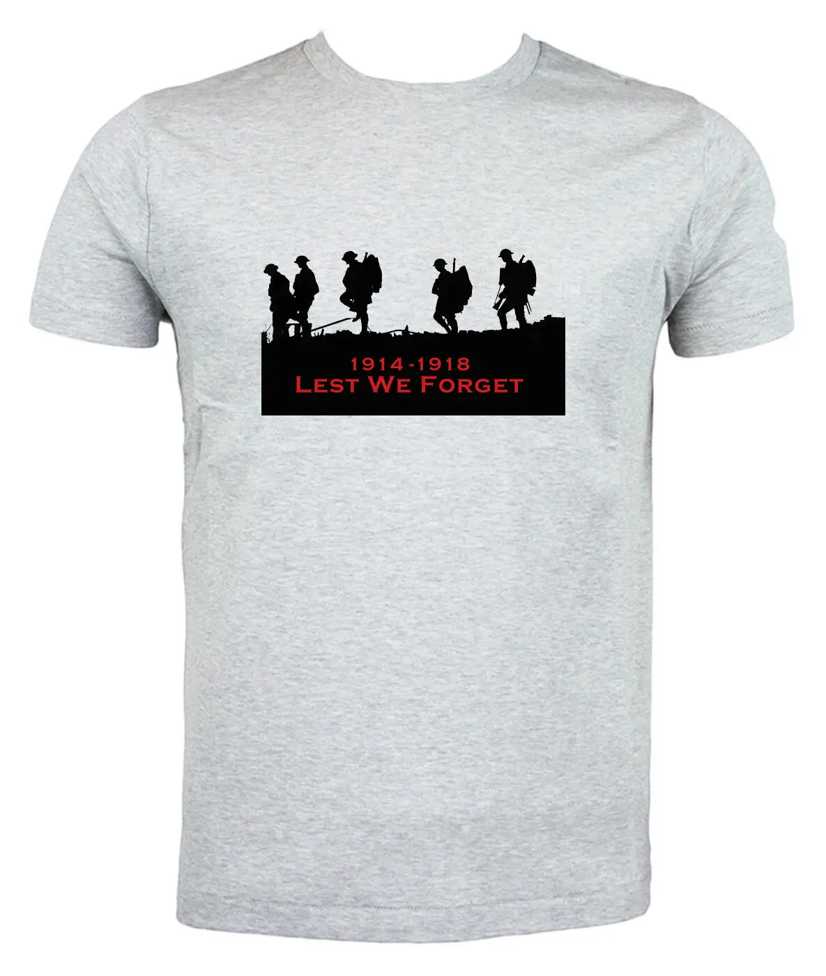 Футболка Первая мировая война чтобы мы не забудем о выборе размера и цвета WW1| |