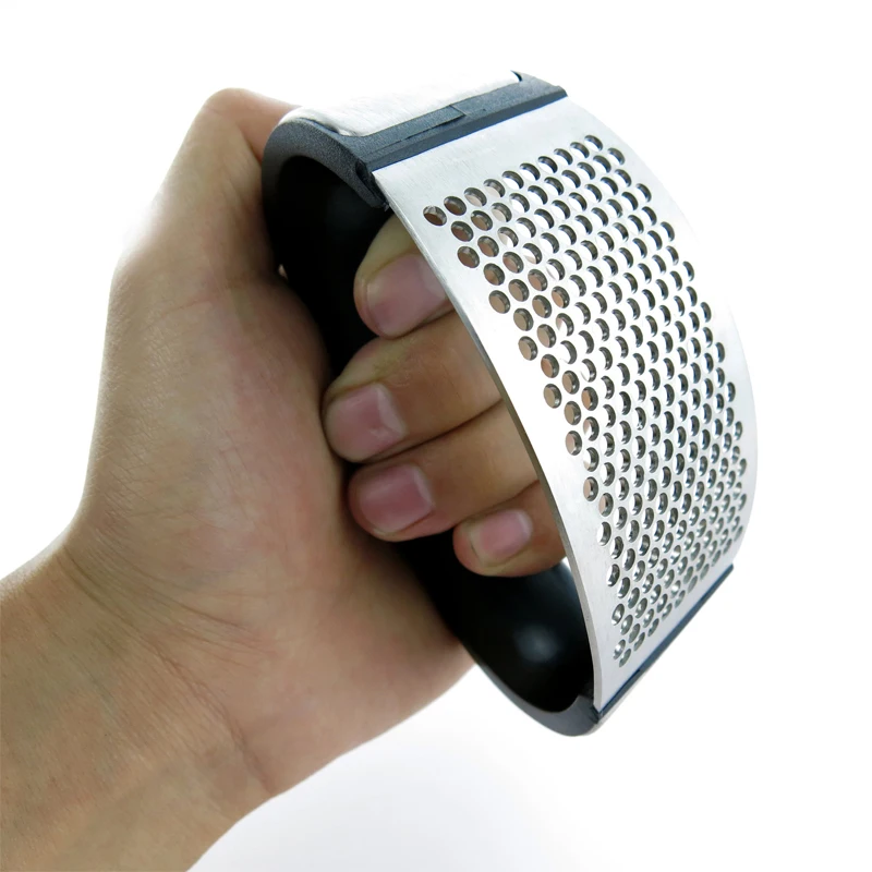 Нержавеющая сталь пресс для чеснока ручная шлифовальная машина терка имбиря