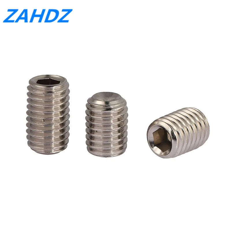 200 шт. Набор шестигранных винтов из нержавеющей стали с резьбой набор M3 M8