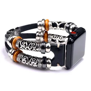 Leather Strap For Apple Watch band 44mm/40mm iWatch band 38mm/42mm Handmade Double Tour Bracelet Apple watch series 6 SE 5 4 3 2 Leather Strap For Apple Watch band 44mm/40mm iWatch band 38mm/42mm Handmade Double Tour Bracelet Apple watch series 6 SE 5 4 3 2