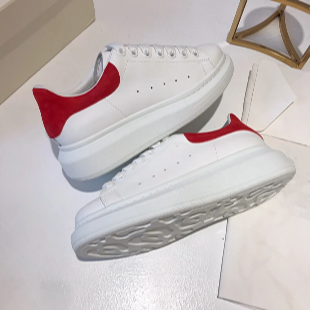 Роскошные Брендовые женские кроссовки из натуральной кожи 2020 новые модные